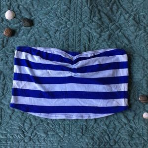 striped tube top